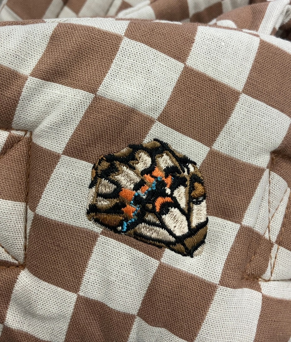Shop Mabē The Monarch Carrier, Mocha Check at GoodBuy Gear
