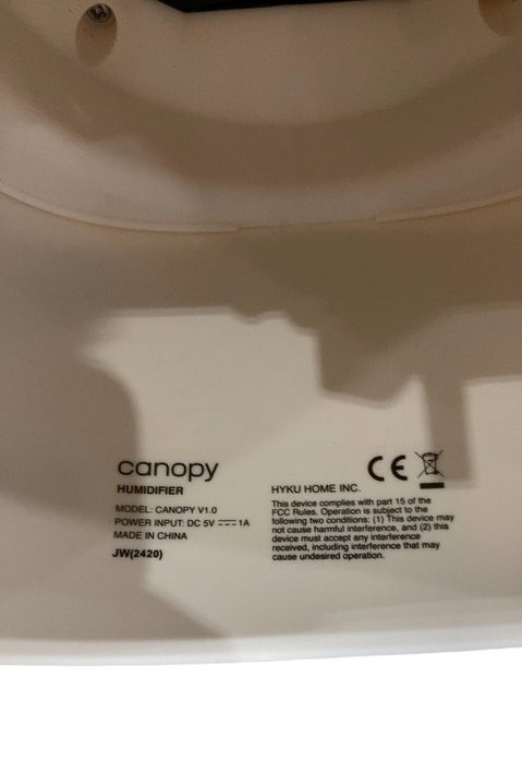 Shop Canopy Large Room Humidifier, Cream at GoodBuy Gear