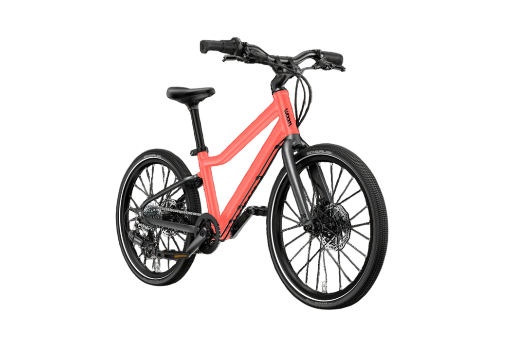Shop Woom EXPLORE 4 Bike, Neon Coral at GoodBuy Gear