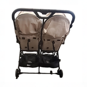 Shop Mompush Lithe Double Stroller, 2026, Khaki at GoodBuy Gear