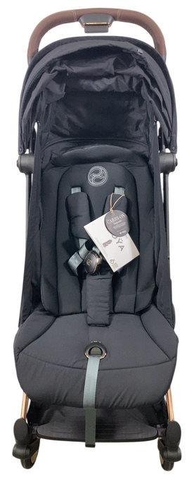 Shop Cybex Coya Stroller, 2024, Rose Gold, Sepia Black at GoodBuy Gear