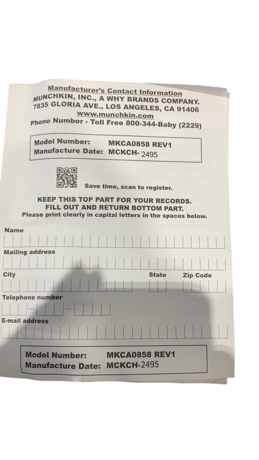 Shop Munchkin Sparrow Ultra Compact Stroller, Black, unknown at GoodBuy Gear