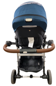 Shop Mockingbird Single to Double 2.0 Stroller, 2024, Sea, Silver With Penny Leather, Watercolor Drops at GoodBuy Gear