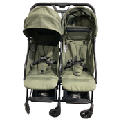 Shop DRAFT - Mompush Lithe Double Stroller, 2026, Forest at GoodBuy Gear