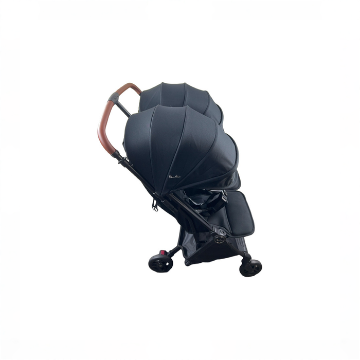 Shop Silver Cross Jet Double Travel Stroller, Black, unknown at GoodBuy Gear