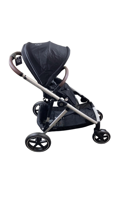 Shop Cybex Gazelle S Modular Stroller, 2024, Moon Black, Silver Frame at GoodBuy Gear