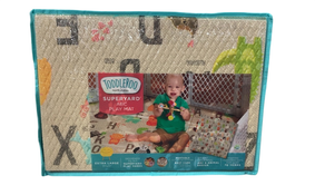 Shop North States Superyard Folding Foam Playmat, 71" X 71", Animal ABC at GoodBuy Gear