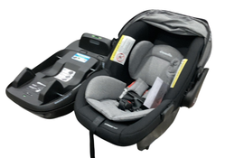 Shop Evenflo Revolve180 LiteMax NXT Rotational Infant Car Seat without SensorSafe, 2025, Fossil Gray at GoodBuy Gear