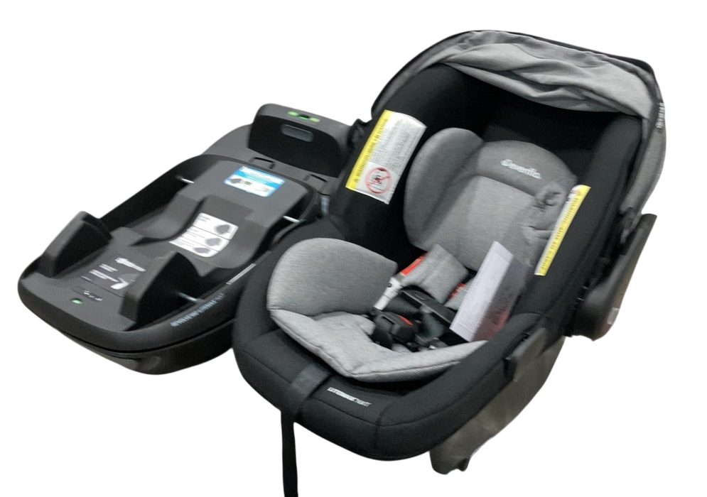 Shop Evenflo Revolve180 LiteMax NXT Rotational Infant Car Seat without SensorSafe, 2025, Fossil Gray at GoodBuy Gear