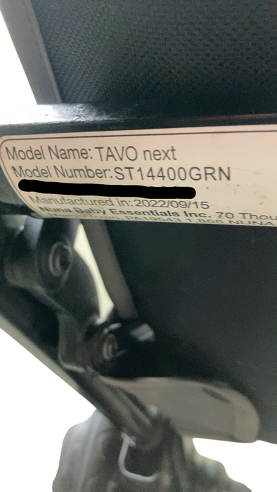 Shop Nuna Tavo Next Stroller, 2022, Granite at GoodBuy Gear