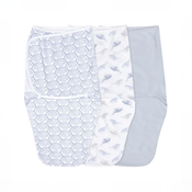Shop Aden + Anais Essentials Easy Wrap Swaddle (3 Pack), At Sea, Small (0-3 Months) at GoodBuy Gear