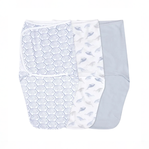 Shop Aden + Anais Essentials Easy Wrap Swaddle (3 Pack), At Sea, Small (0-3 Months) at GoodBuy Gear