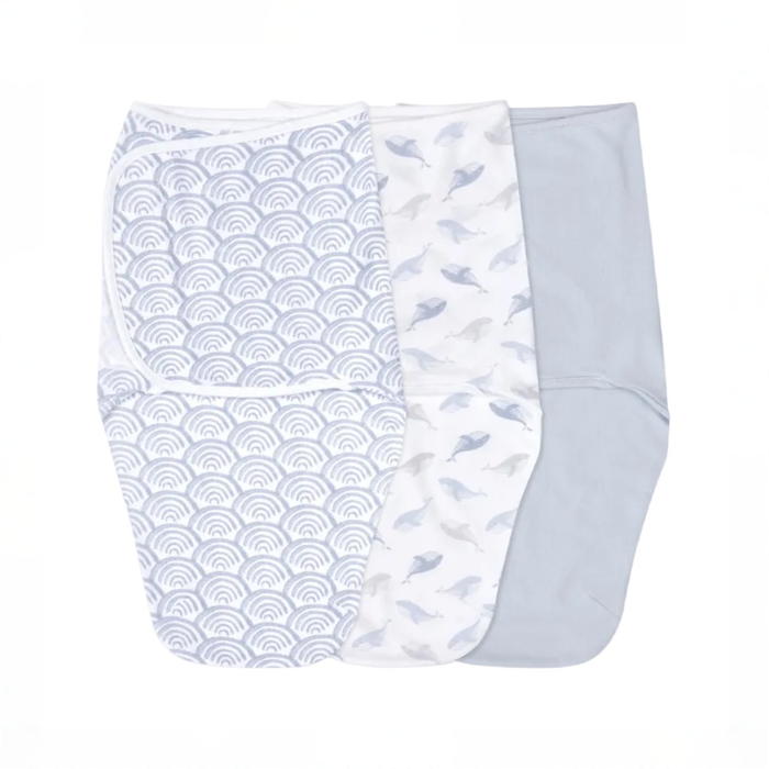 Shop Aden + Anais Essentials Easy Wrap Swaddle (3 Pack), At Sea, Small (0-3 Months) at GoodBuy Gear
