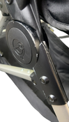 Shop Mockingbird Single to Double 2.0 Stroller, 2023, Black, Silver With Penny Leather, Windowpane at GoodBuy Gear
