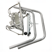 Shop DRAFT - Jolly Jumper Baby Jumper Classic With Stand, Gray Safari at GoodBuy Gear