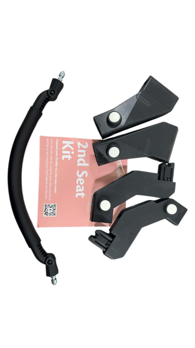 Shop Mockingbird 2nd Seat Kit 2.0, No Canopy, No Canopy, Silver With Black Leather at GoodBuy Gear