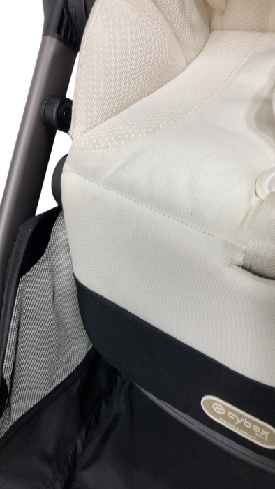 Shop Cybex e-Gazelle S Stroller, 2024, Seashell Beige, Taupe at GoodBuy Gear