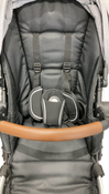 Shop Mockingbird Single to Double 2.0 Stroller, Heather Grey, Silver With Penny Leather, 2025, Solid Grey at GoodBuy Gear