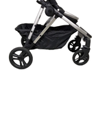 secondhand Mockingbird Single to Double 2.0 Stroller, Silver with Penny Leather, 2023, Windowpane, Black