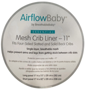 Shop AirFlowBaby Crib Bumper, White, 11" at GoodBuy Gear