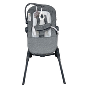 Shop Baby Delight Bloom Soothing Adjustable Lounger, Charcoal Tweed at GoodBuy Gear