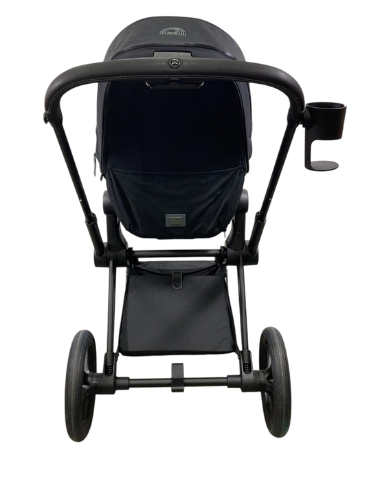 Shop Cybex Priam4 Stroller, 2023, Deep Black, Matt Black at GoodBuy Gear
