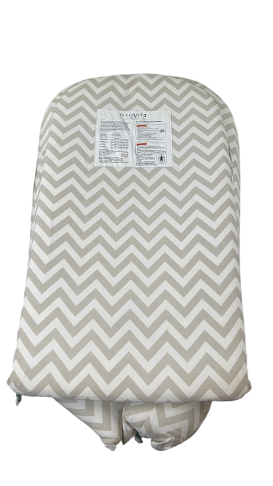 Shop DockATot Deluxe+ Dock, Silver Lining (Chevron) at GoodBuy Gear
