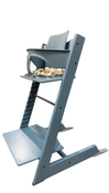 Shop Stokke Tripp Trapp High Chair With Baby Set, 2, Fjord Blue at GoodBuy Gear