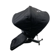 Shop Bugaboo Donkey 5 Duo Extension Set, 2024, Black, Midnight Black, Midnight Black, with Canopy at GoodBuy Gear