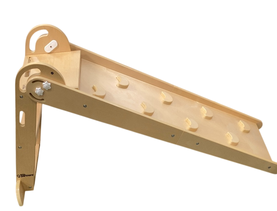Shop Little Partners 2-in-1 Folding Learn 'N Slide, Natural at GoodBuy Gear