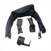 Shop Cybex Eos Stroller, 2024, Black, Ocean Blue at GoodBuy Gear