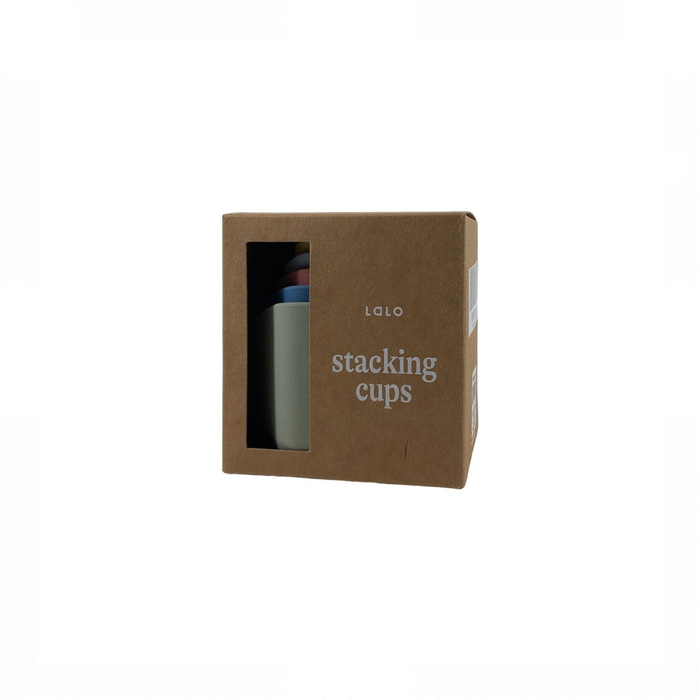 Shop Lalo Stacking Cups, Sage Multi at GoodBuy Gear
