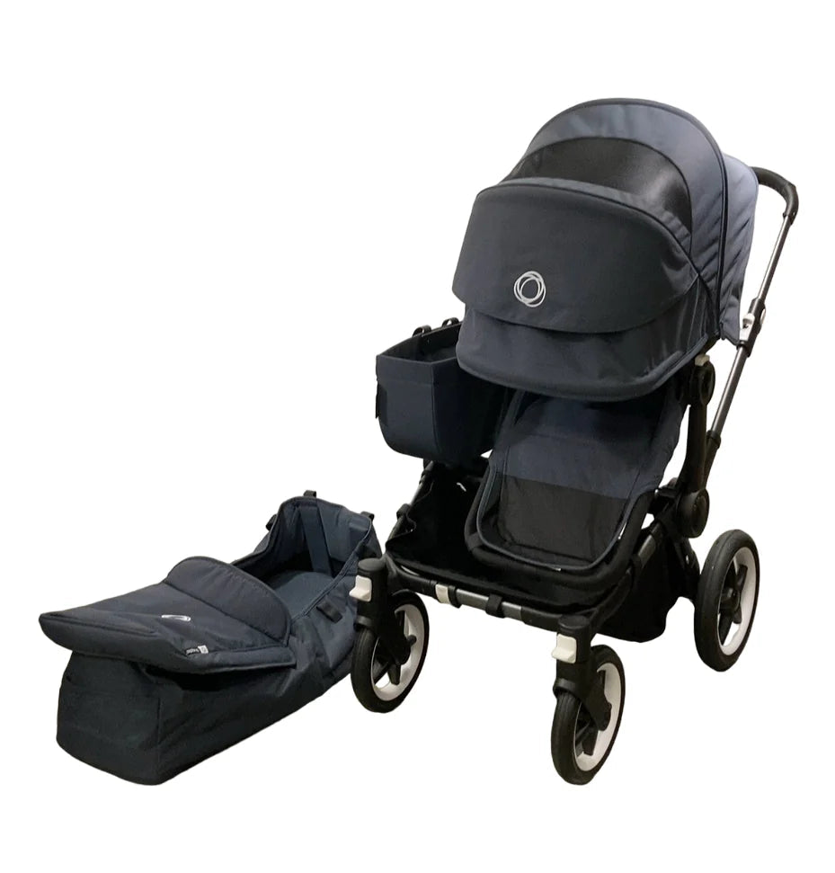 bugaboo donkey blue Bugaboo Donkey 5 Mono Stroller, 2025, Graphite, Stormy Blue, Stormy Bl