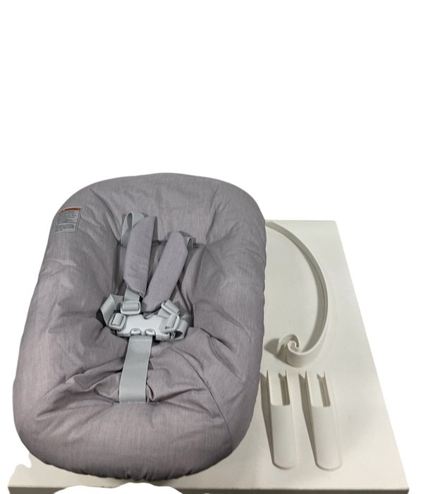 Shop Stokke Tripp Trapp High Chair and Newborn Set Bundle, White at GoodBuy Gear