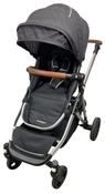 Shop Mockingbird Single to Double 2.0 Stroller, 2024, Black, Silver With Penny Leather, Windowpane at GoodBuy Gear