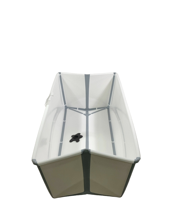 Shop Stokke Flexi Bath Foldable Baby Bathtub, White, XLarge at GoodBuy Gear