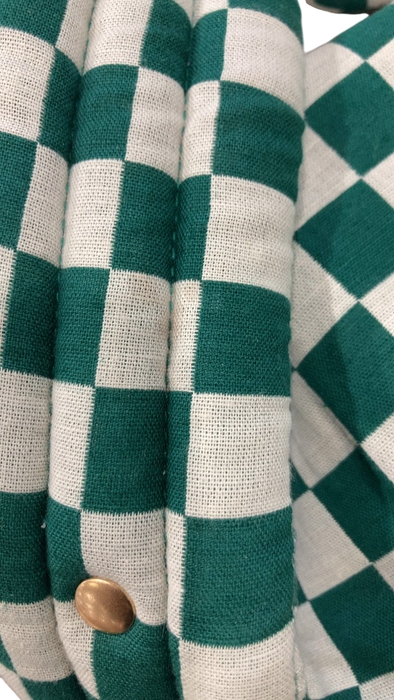 Shop Mabē The Monarch Carrier, Evergreen Check at GoodBuy Gear