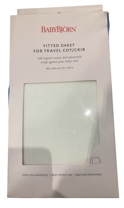 Shop BabyBjorn Travel Crib Light Bundle with Fitted Sheet, Black at GoodBuy Gear