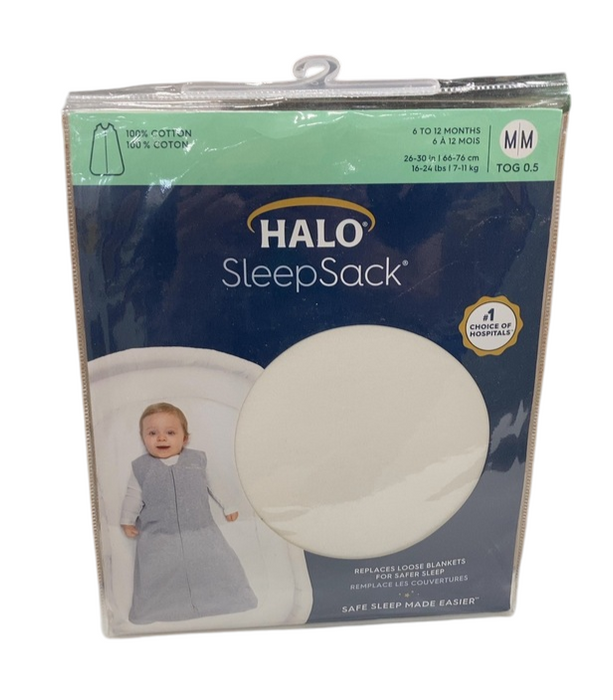 Shop Halo Sleepsack Wearable Blanket, Cream, Medium (6-12 Months) at GoodBuy Gear