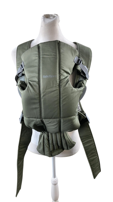 Shop BabyBjorn Baby Carrier Mini, Dark Green Woven at GoodBuy Gear