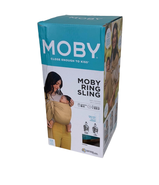 used Moby Ring Sling, Saffron