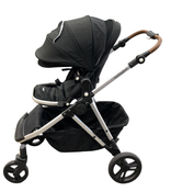 Shop Mockingbird Single to Double 2.0 Stroller, Black, Watercolor Drops, Silver With Penny Leather, 2025 at GoodBuy Gear