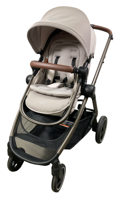 Shop Maxi-Cosi Zelia2 Luxe Stroller Only, New Hope Tan, 2024 at GoodBuy Gear