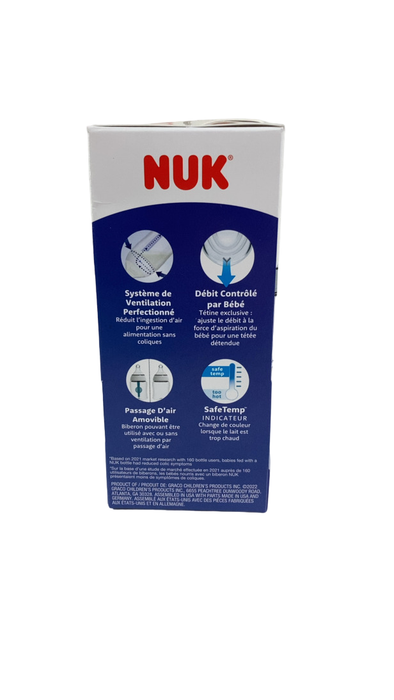 Shop NUK Smooth Flow Anti-Colic Bottle, 5oz, Blue Clouds at GoodBuy Gear