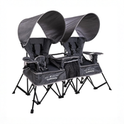 Shop Baby Delight Go with Me Duo Deluxe Portable Double Chair, Grey at GoodBuy Gear