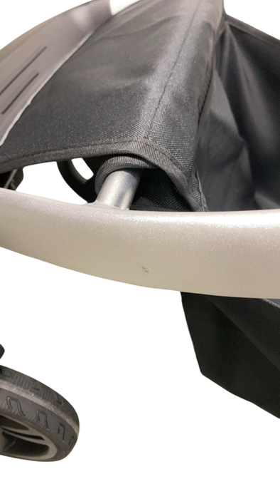 Shop Mockingbird Single to Double 2.0 Stroller, 2024, Silver With Penny Leather, Sky, Windowpane at GoodBuy Gear