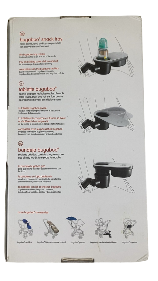 Shop Bugaboo Snack Tray, Frog/Buffalo/Runner/Cameleon (all models)/Donkey (all models)/Fox 2/Bee 6 at GoodBuy Gear