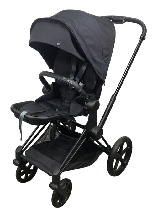 Shop Cybex PRIAM Stroller, Matte Black, Sepia Black, 2024 at GoodBuy Gear