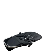 Shop Mockingbird 2nd Seat Kit with Extendable Canopy, Silver With Penny Leather, Sky, Windowpane at GoodBuy Gear