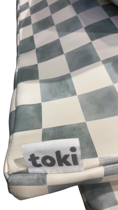 Shop Toki Kids Vegan Leather Mat Epic, Checker Matcha at GoodBuy Gear